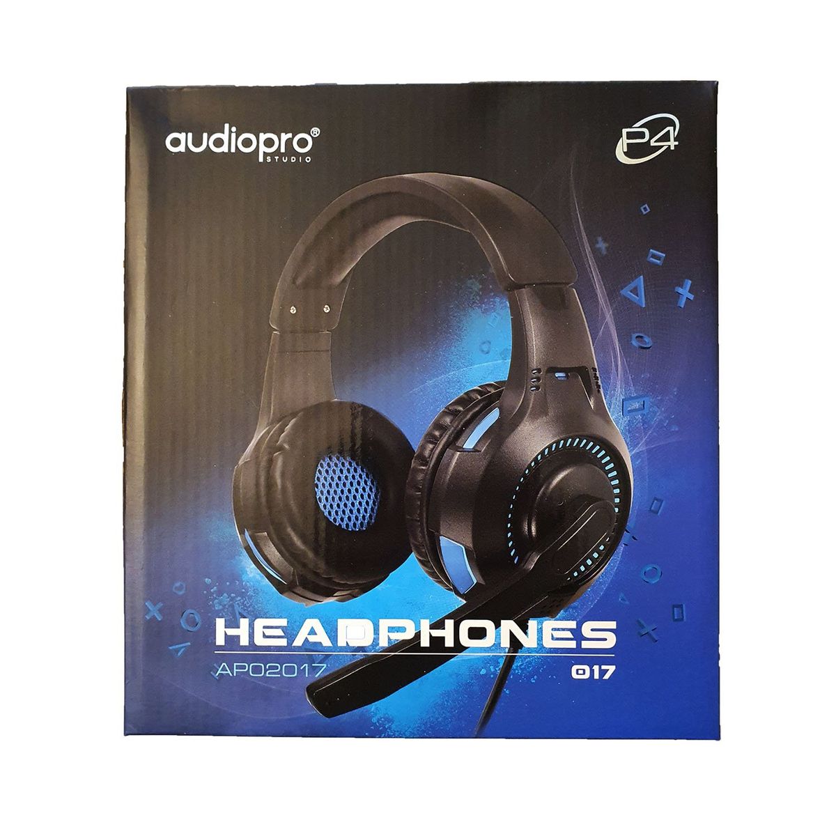 AUDIOPRO - Audífono Gamer Micrófono Audiopro 017 Azul