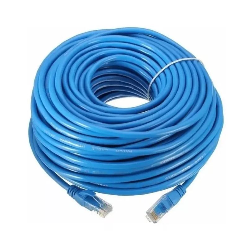 GENERICO - Cable Red Utp Cat5e Rj45 50 Metros Lan Cable