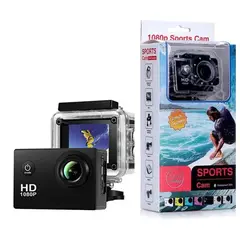 STARTECHOFFICE - Cámara Deportiva HD 1080 Portátil Impermeable 30mt Gran Angular 140°