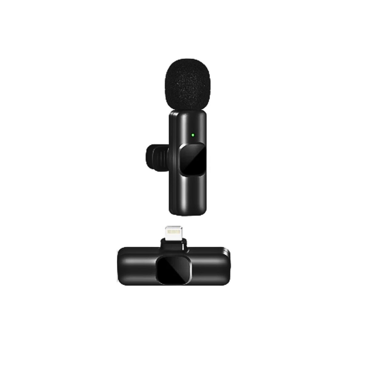 GENERICO - Microfono Corbatero Inalambrico Para IPhone Conexion Lightning