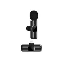 GENERICO - Microfono Corbatero Inalambrico Para IPhone Conexion Lightning