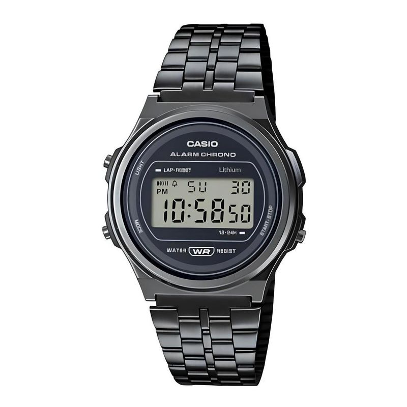 CASIO - Reloj A-171wegg-1a Vintage Digital Metal - Negro Grafito
