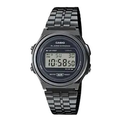CASIO - Reloj A-171wegg-1a Vintage Digital Metal - Negro Grafito