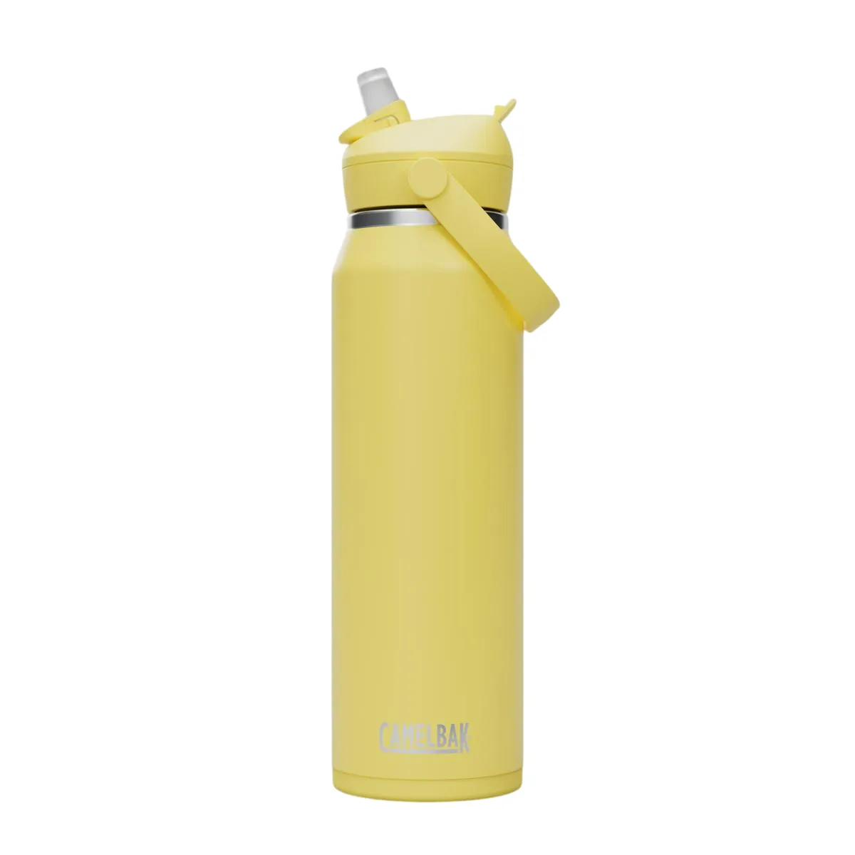 CAMELBAK - Botella Camelbak Straw 1 L Acero Inoxidable Aislado Amarilla