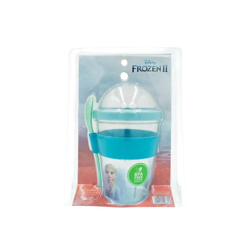 KEEP - Vaso con Tapa Cuchara para Yogurt y Cereal Frozen