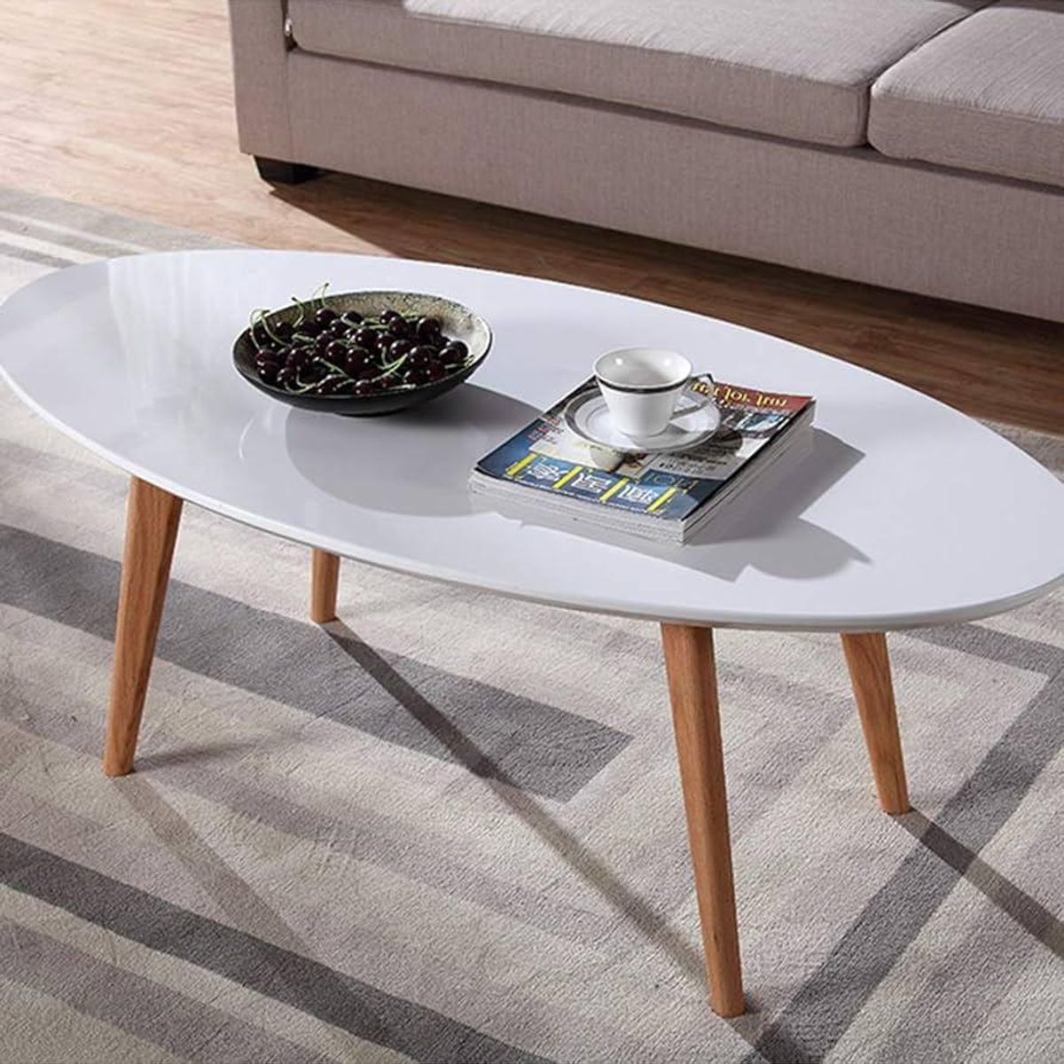 ACTUAL - Mesa de Centro Lateral  Auxiliar Diseño Moderno y Minimalista