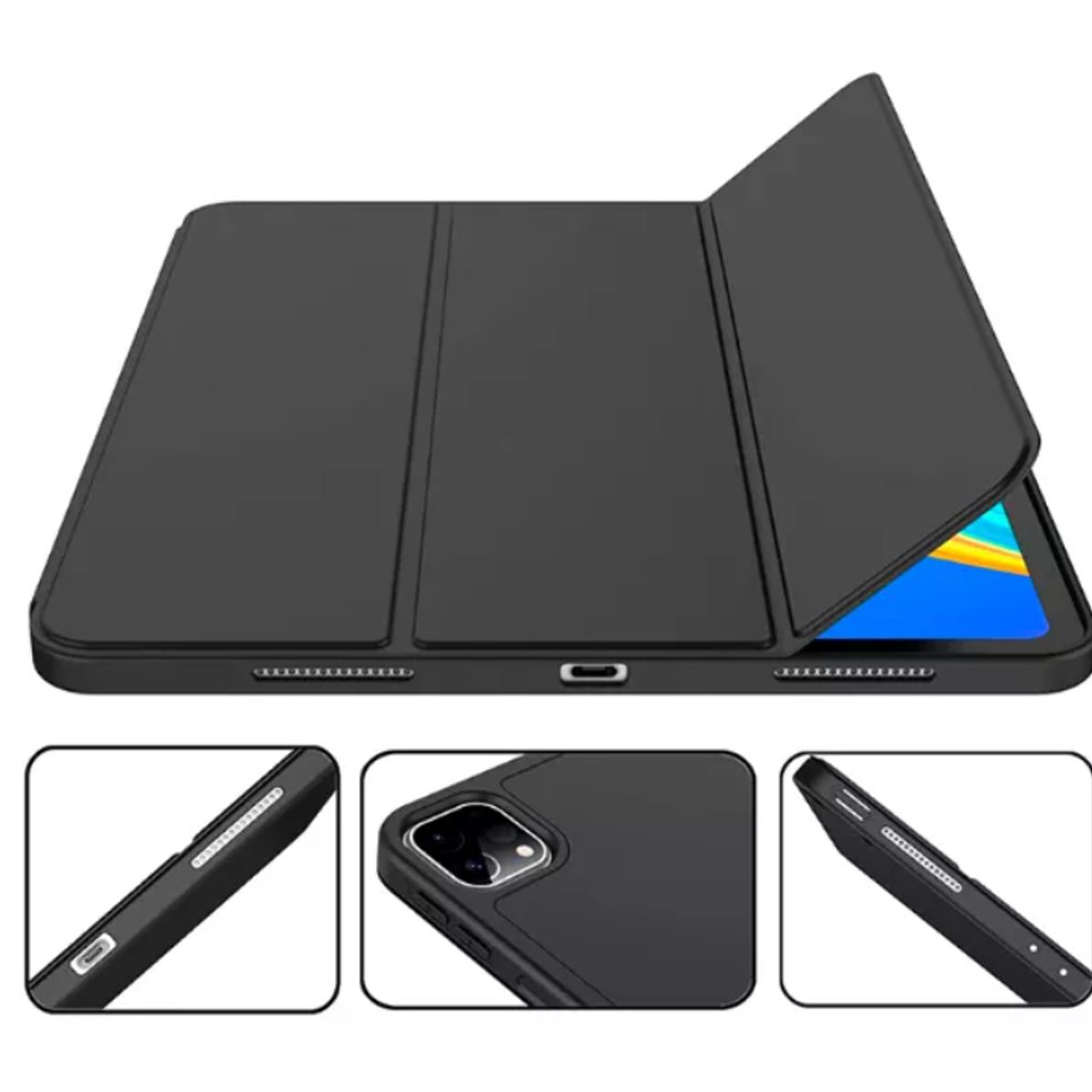 GENERICO - Funda Smart Case Para iPad Pro 11 2024 M4 Chip