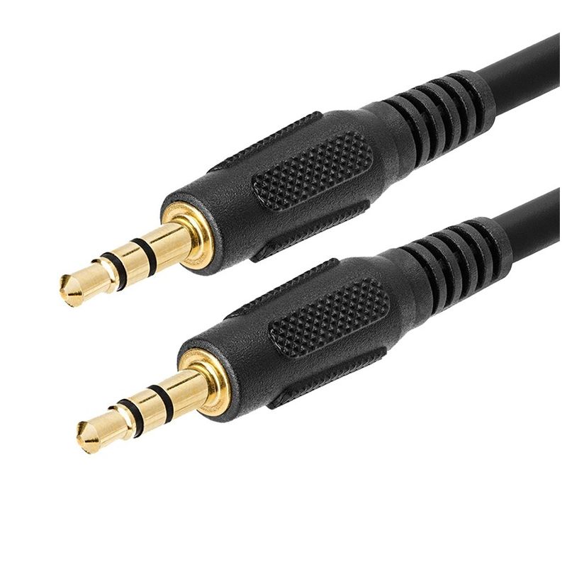 OEM - Cable Auxiliar de Audio Plug 3.5 mm 130cm