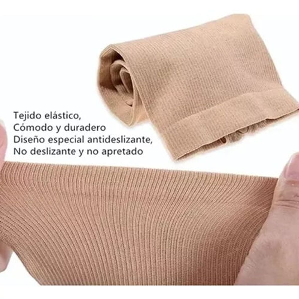 KUANGYE - 3 Pares Medias De Compresión Para Varices Piernas Cansadas S/M