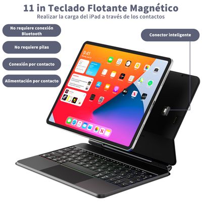 Imagen 2 del producto Funda Con teclado Mágico Para iPad Pro 11 in Conexión Automática