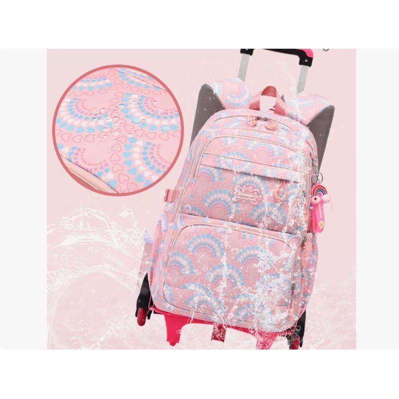 HOMER OUTDOOR - Set 2 Mochila Con Rueda Escolar
