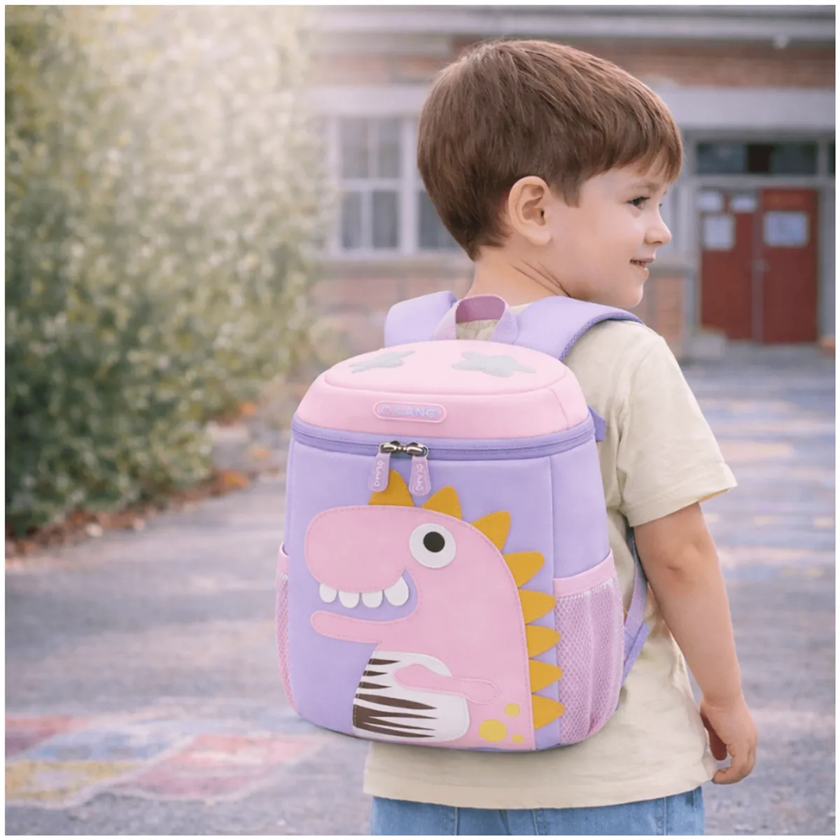HOMER OUTDOOR - Mochila Infantil Niño Dino Homer Outdoor
