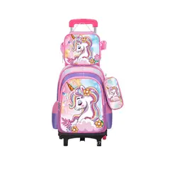 HOMER OUTDOOR - Mochila Escolar Con Carrito Niños