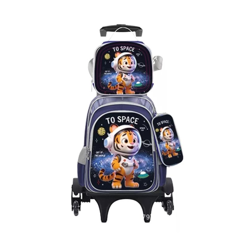 HOMER OUTDOOR - Mochila Escolar Con Carrito Homer Outdoor Niños