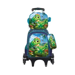 HOMER OUTDOOR - Mochila Escolar Con Carrito Niños
