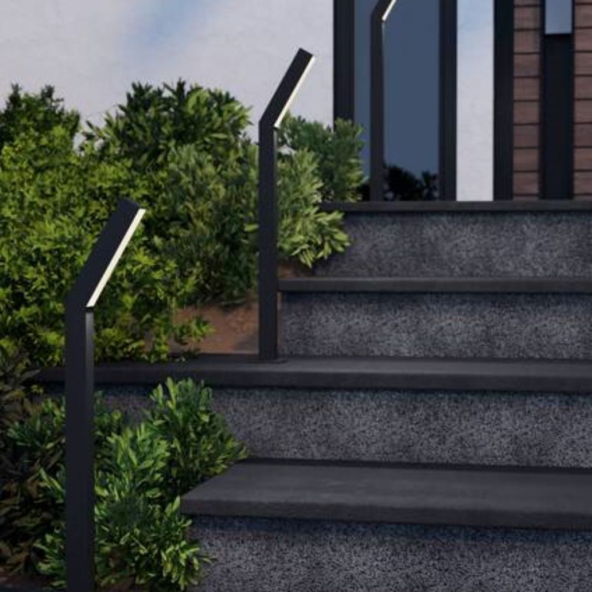 EGLO - Lámpara de pie Ugento Acero  Led 2X5W IP44 Cod.900993