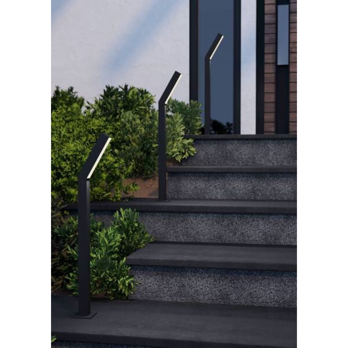 EGLO - Lámpara de pie Ugento Acero  Led 2X5W IP44 Cod.900993