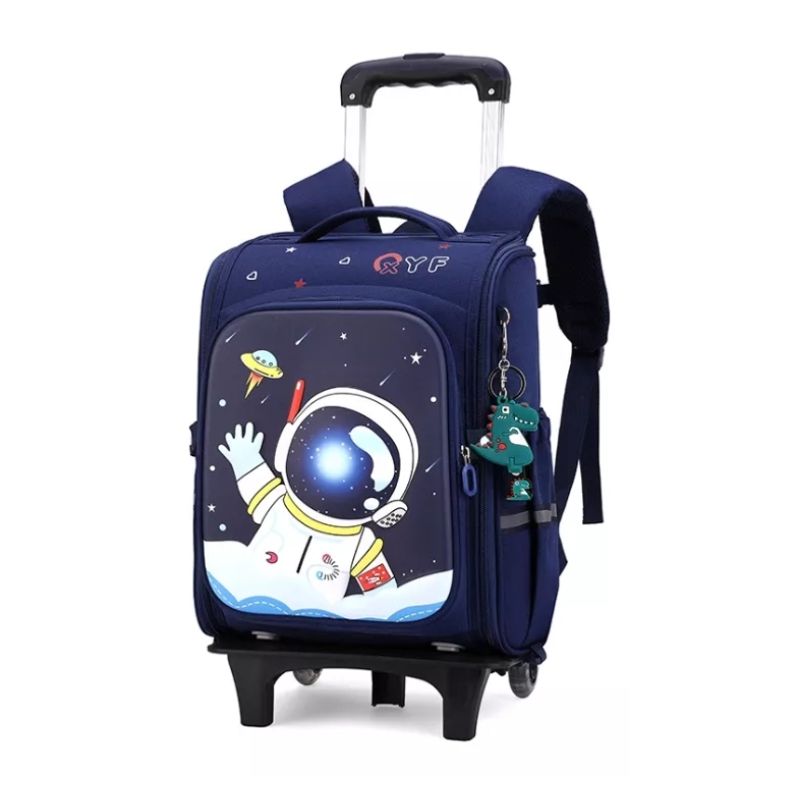 HOMER OUTDOOR - Mochila Escolar Homer Outdoor Con Ruedas Y Compart Notebook