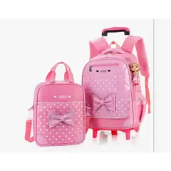 HOMER OUTDOOR - Set Escolar Infantil Mochila Con Ruedas