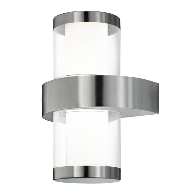 EGLO - Lampara Aplique Exterior Beverly Lc Led 2x4w Ip44 Cod94799