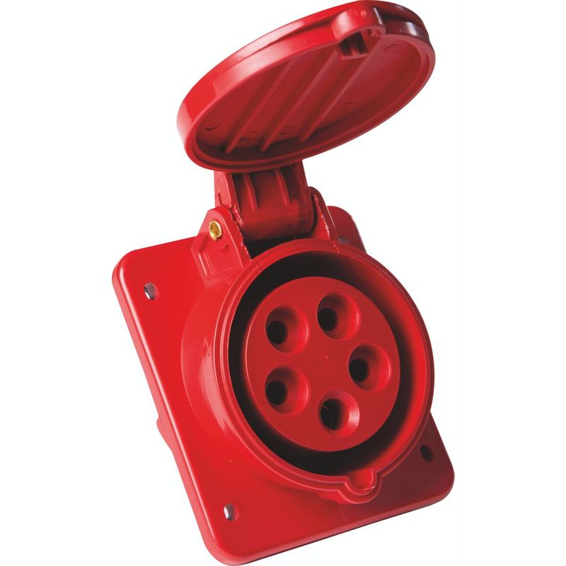 TRAMONTINA - Hembra Empotrada Industrial 3P+N+T 32 A 380-415 VAC 6H