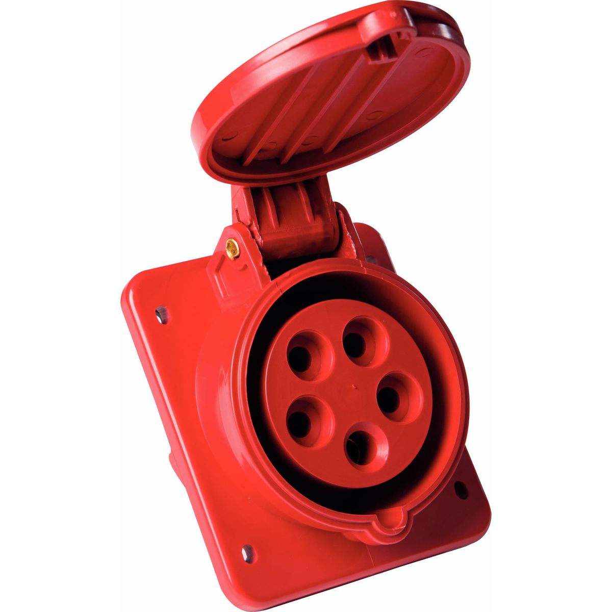 TRAMONTINA - Hembra Empotrada Industrial 3P+N+T 32 A 380-415 VAC 6H