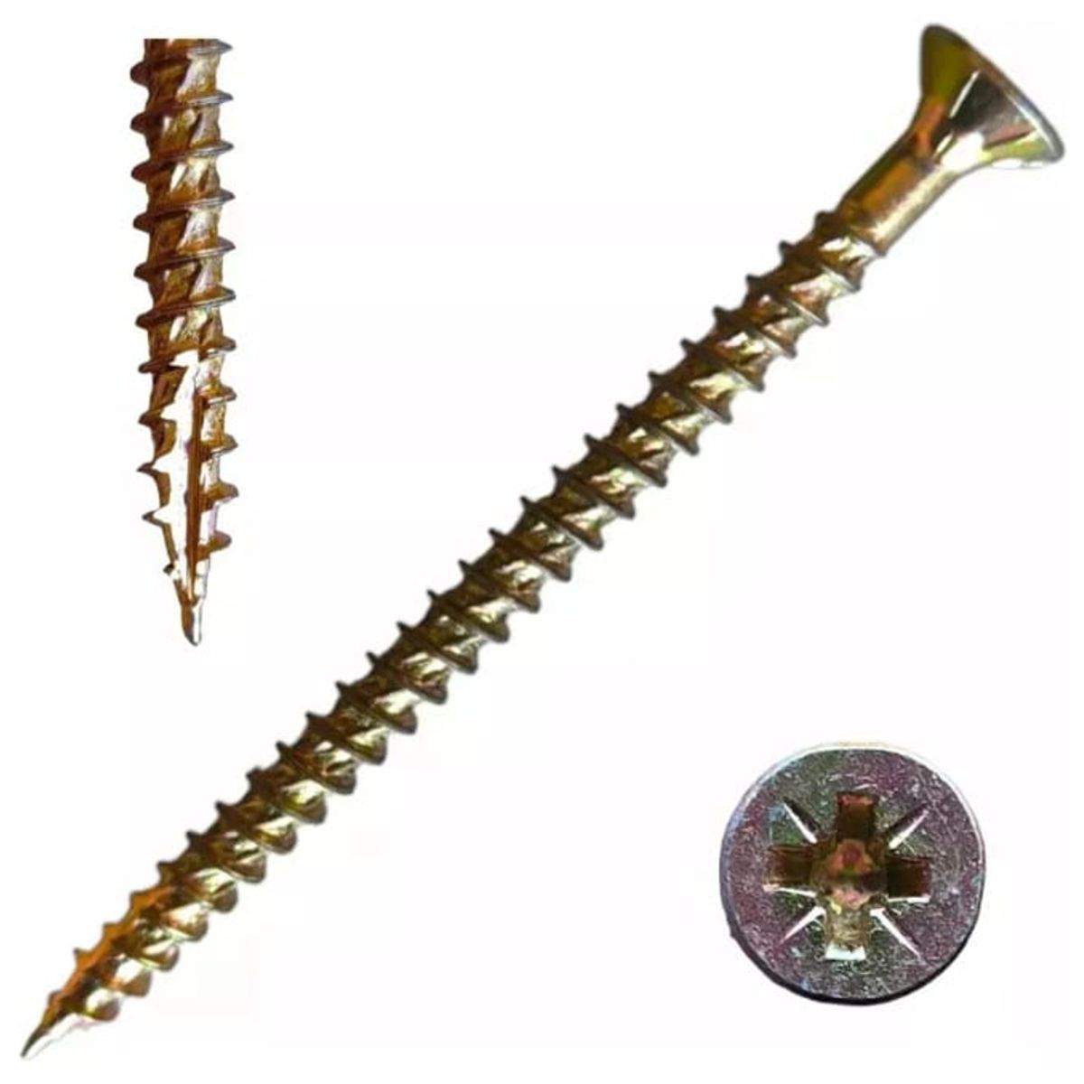 GENERICO - Tornillo Turbo Screw #14(6) 100/60 X 100 Unds