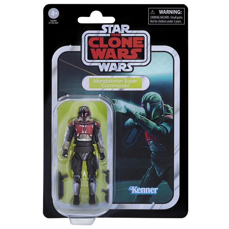 STAR WARS - Figura De Acción Vintage Mandalorian Super Commando