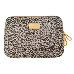 GENERICO - Funda Tablet/notebook/Mackbook 13 Pulgadas - Animal Print Café