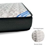 Colchón Cuna Resortes 140x70x15 Cm