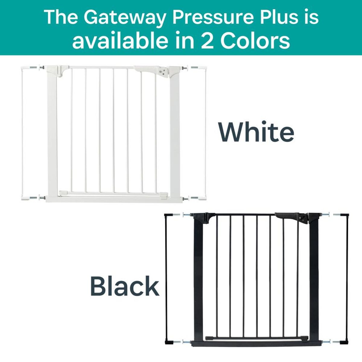 KIDCO - Puerta de Seguridad a presion Gateway® Pressure Plus ancho 736cm - 939cm