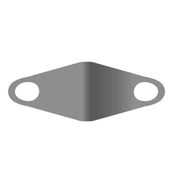 MASCARILLA ADULTO GRIS X1 UNI