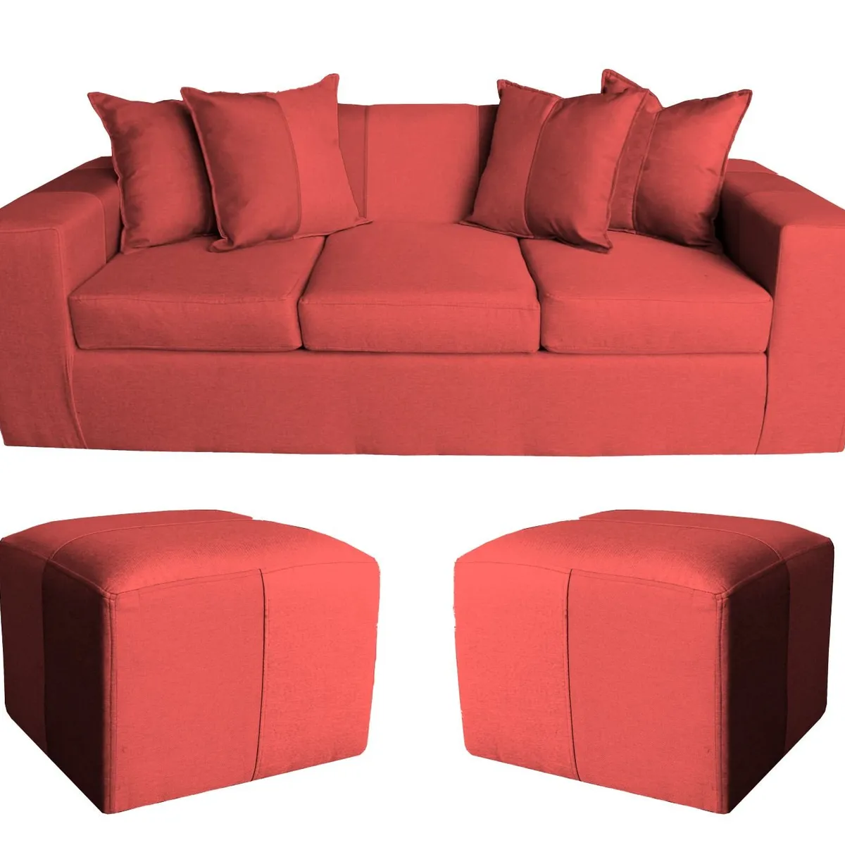GENERICO - SOFA +2UFF BENJA BURDEO