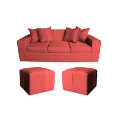 GENERICO - SOFA +2UFF BENJA BURDEO