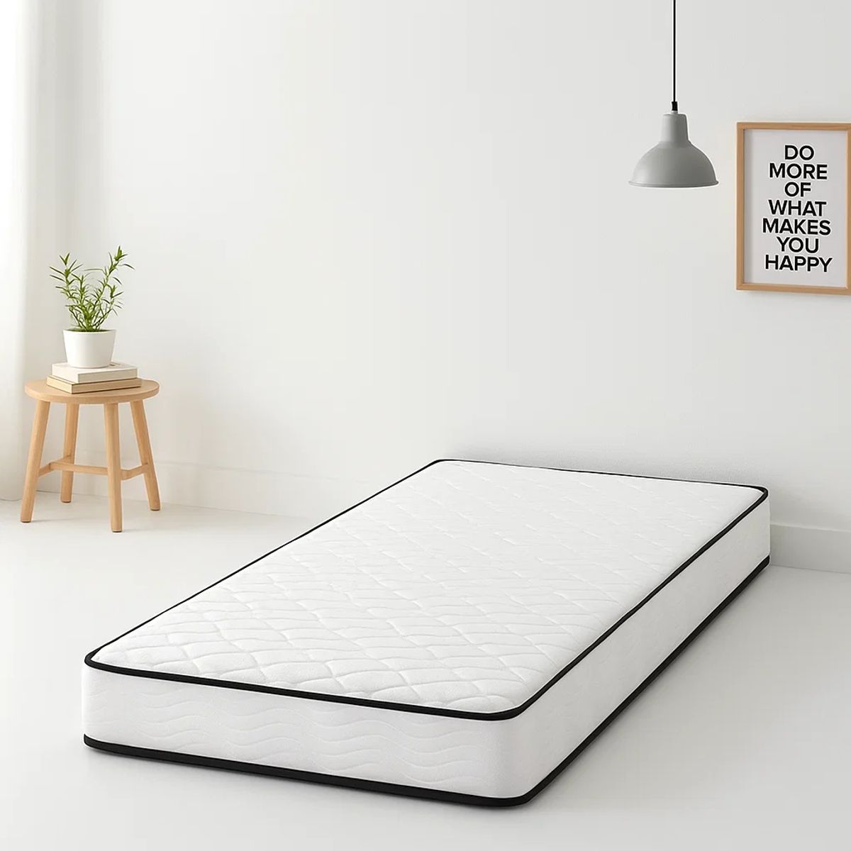 KLIK - Colchon 2 Plazas KLIK Home Primera Capa Foam Resortes Pocket Spring