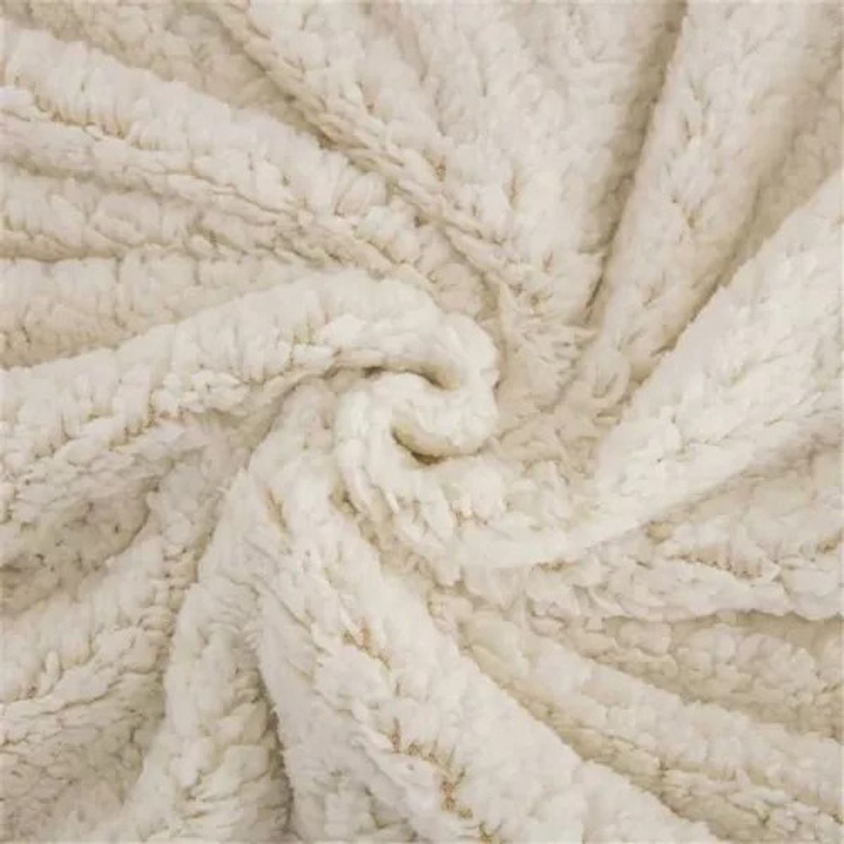 GENERICO - FRAZADA TEXTURIZADA 2 PLAZAS UNICOLOR TURQUESA TF