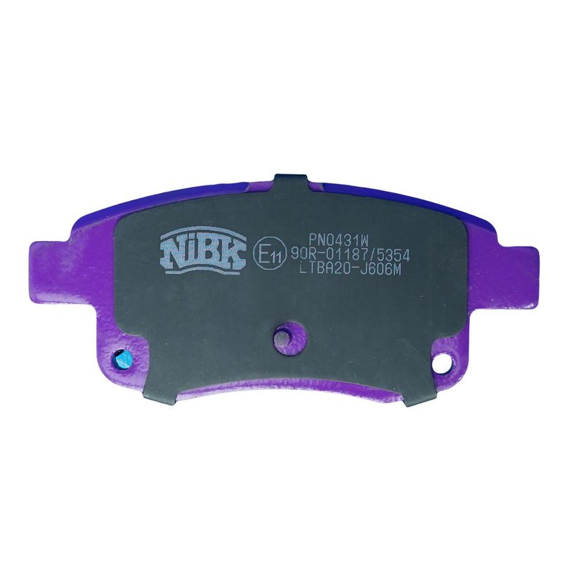 GENERICO - PASTILLA FRENOS TRASERAS FORD TRANSIT 0614 - BYD E6 ELECTRICO 1723