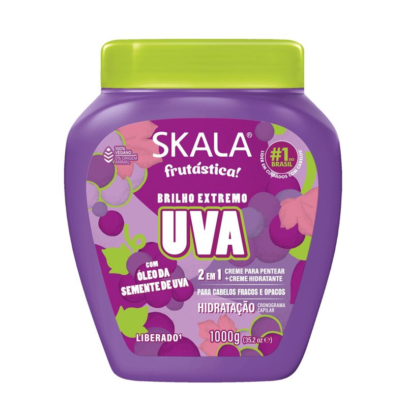 SKALA - Mascara de tratamiento capilar fuerza y brillo UVA SKALA 1KG