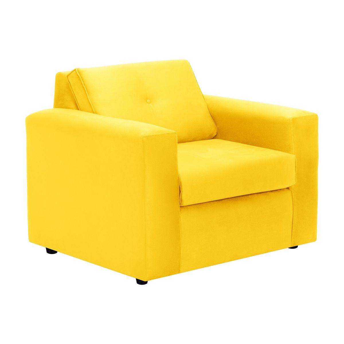 BODEVIR - Sofa Vivo 1C Felpa 30 Amarillo