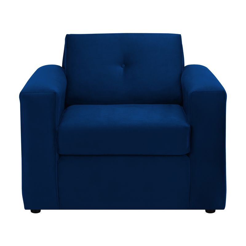 BODEVIR - Sofa Vivo 1C Felpa 30 Azul Marino