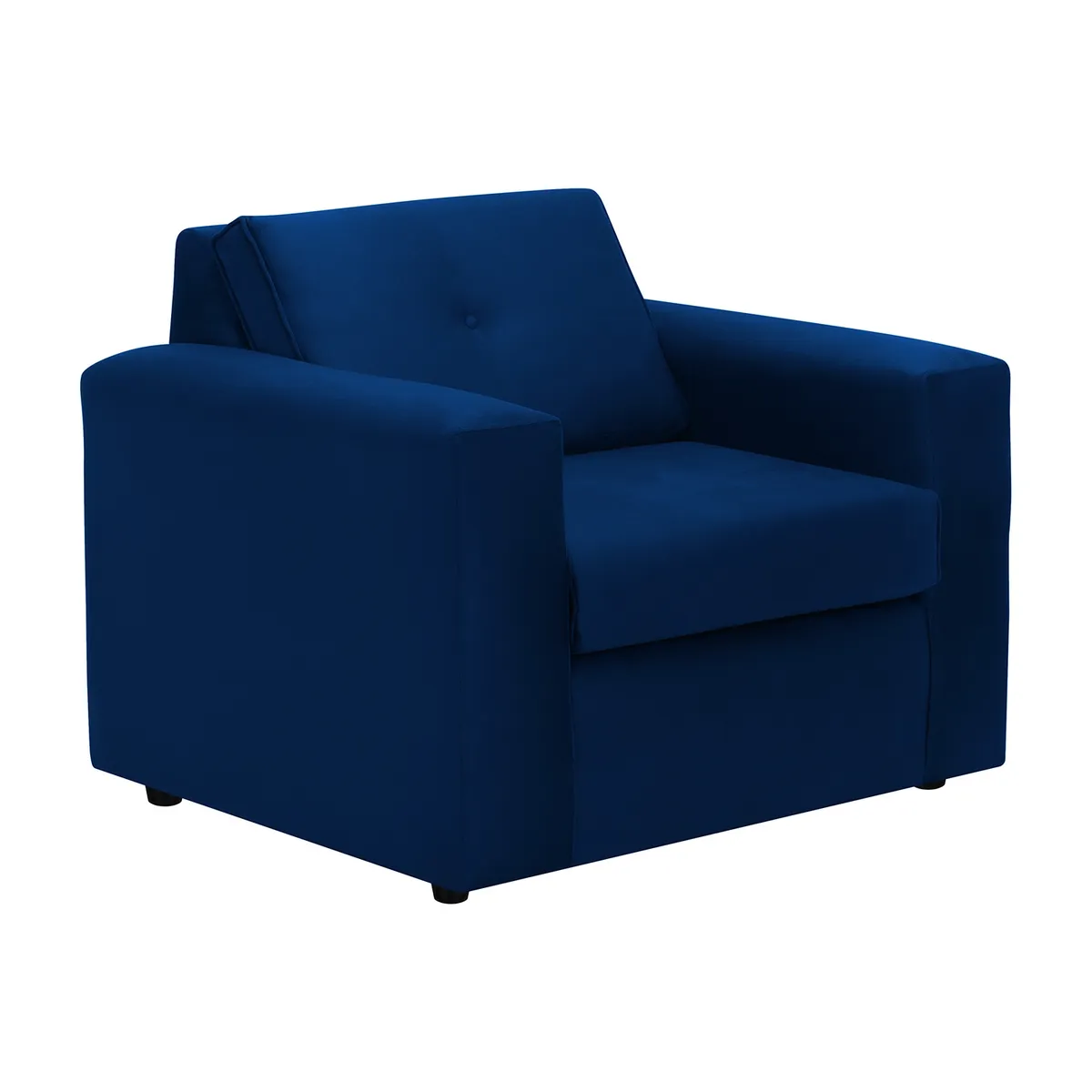 BODEVIR - Sofa Vivo 1C Felpa 30 Azul Marino