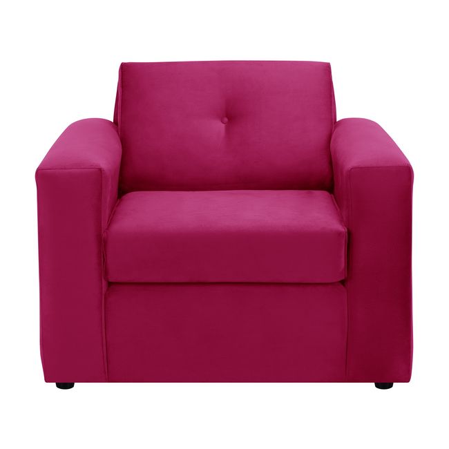 BODEVIR - Sofa Vivo 1C Felpa 30 Burdeo