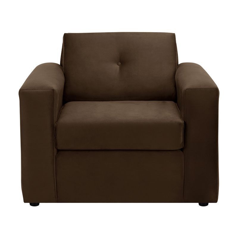 BODEVIR - Sofa Vivo 1C Felpa 30 Chocolate