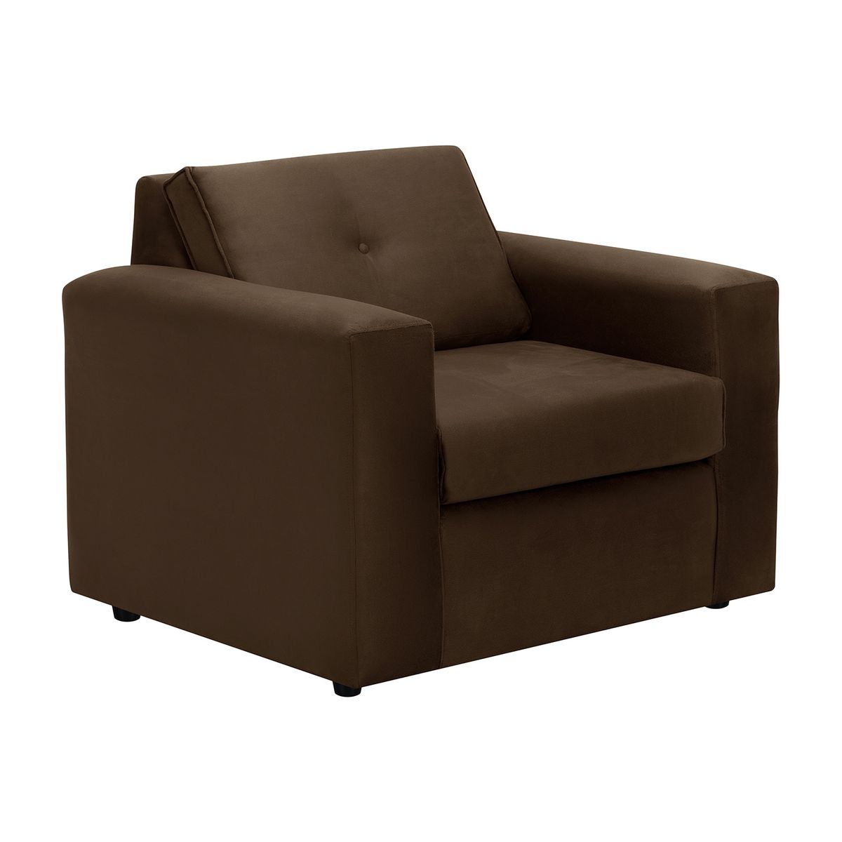 BODEVIR - Sofa Vivo 1C Felpa 30 Chocolate