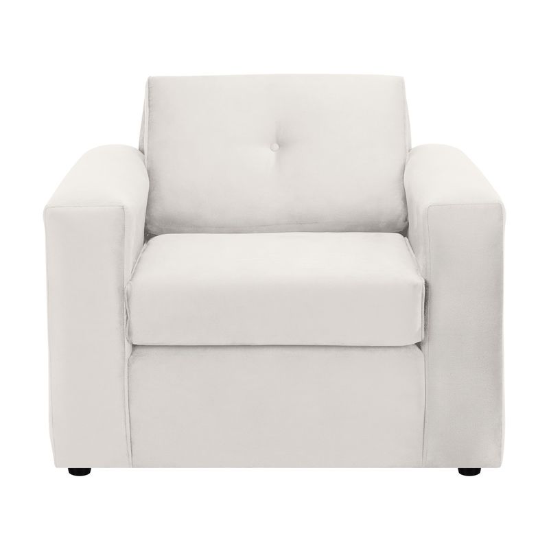 BODEVIR - Sofa Vivo 1C Felpa 30 Crudo