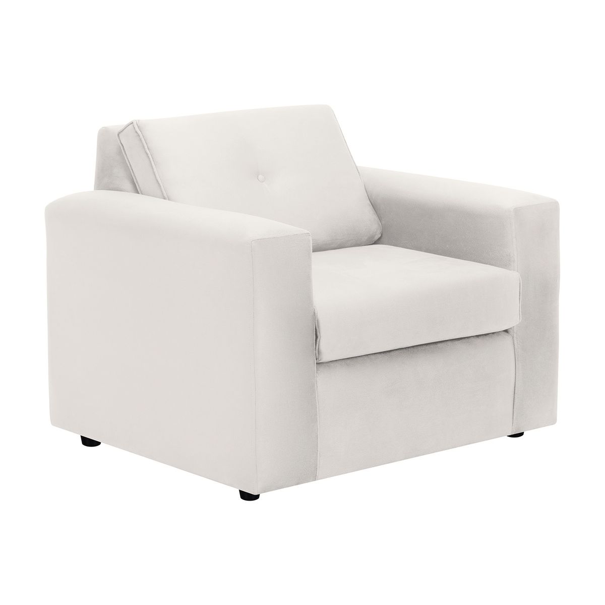 BODEVIR - Sofa Vivo 1C Felpa 30 Crudo