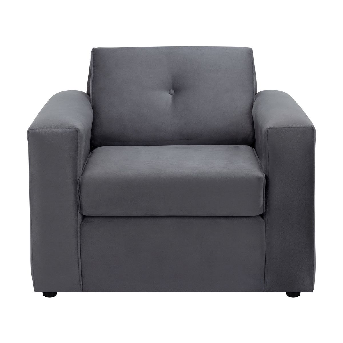 BODEVIR - Sofa Vivo 1C Felpa 30 Gris