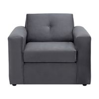 Sofa Vivo 1C Felpa 30 Gris