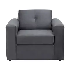 BODEVIR - Sofa Vivo 1C Felpa 30 Gris