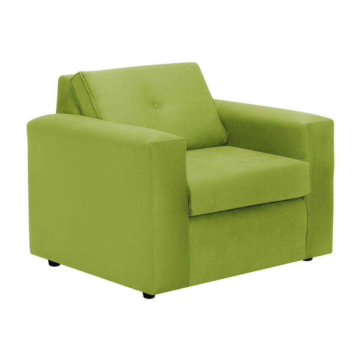 BODEVIR - Sofa Vivo 1C Felpa 30 Pistacho